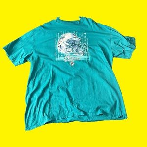 🆕Vintage Miami Dolphins Helmet Graphic T-Shirt